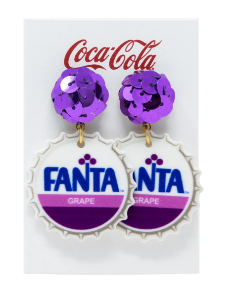 PRE-ORDER Coca-Cola Bottlecap Earrings shipping apx 2/19