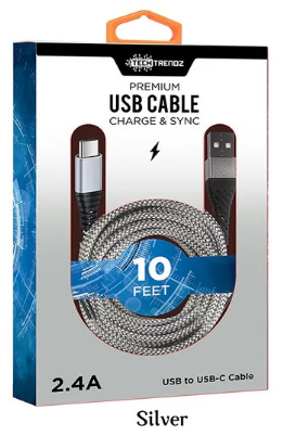 PRE-ORDER 10FT Type C Cable shipping apx 2/19