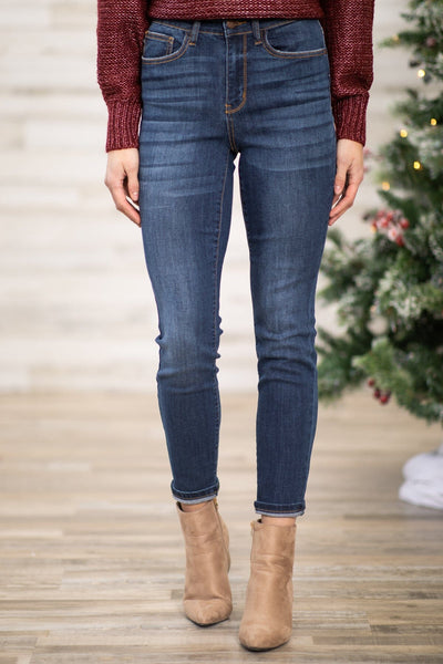 Judy Blue Mineral Wash Relaxed Fit Jeans