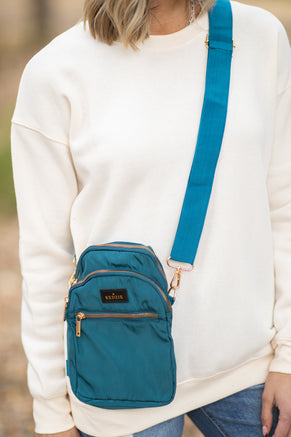 Teal Cross Body Bag - Filly Flair