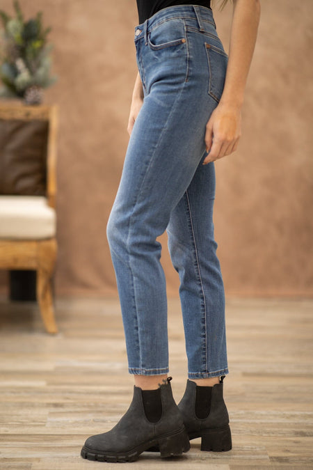 Judy Blue Medium Wash Slim Fit Jeans - Filly Flair