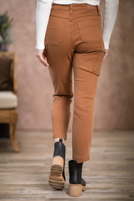 Judy Blue Camel Carpenter Pants - Filly Flair