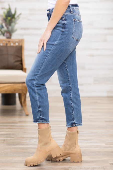 Judy Blue Non Distressed Boyfriend Jeans - Filly Flair