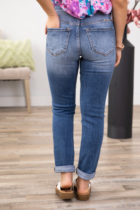 Kancan Gemma Skinny Straight Leg Jeans - Filly Flair