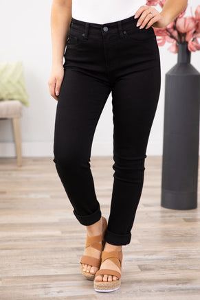 Kancan Black High Rise Skinny Jeans - Filly Flair