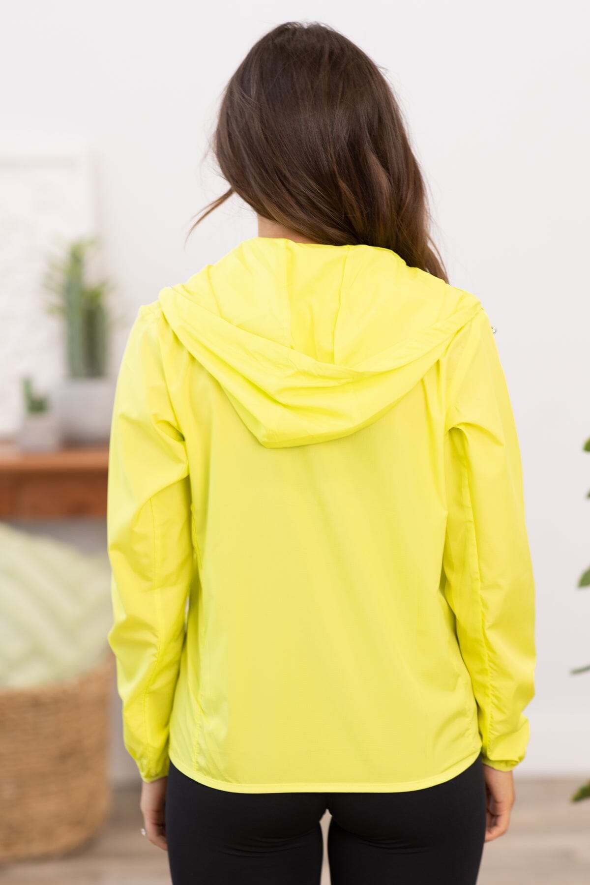 Highlighter yellow outlet jacket