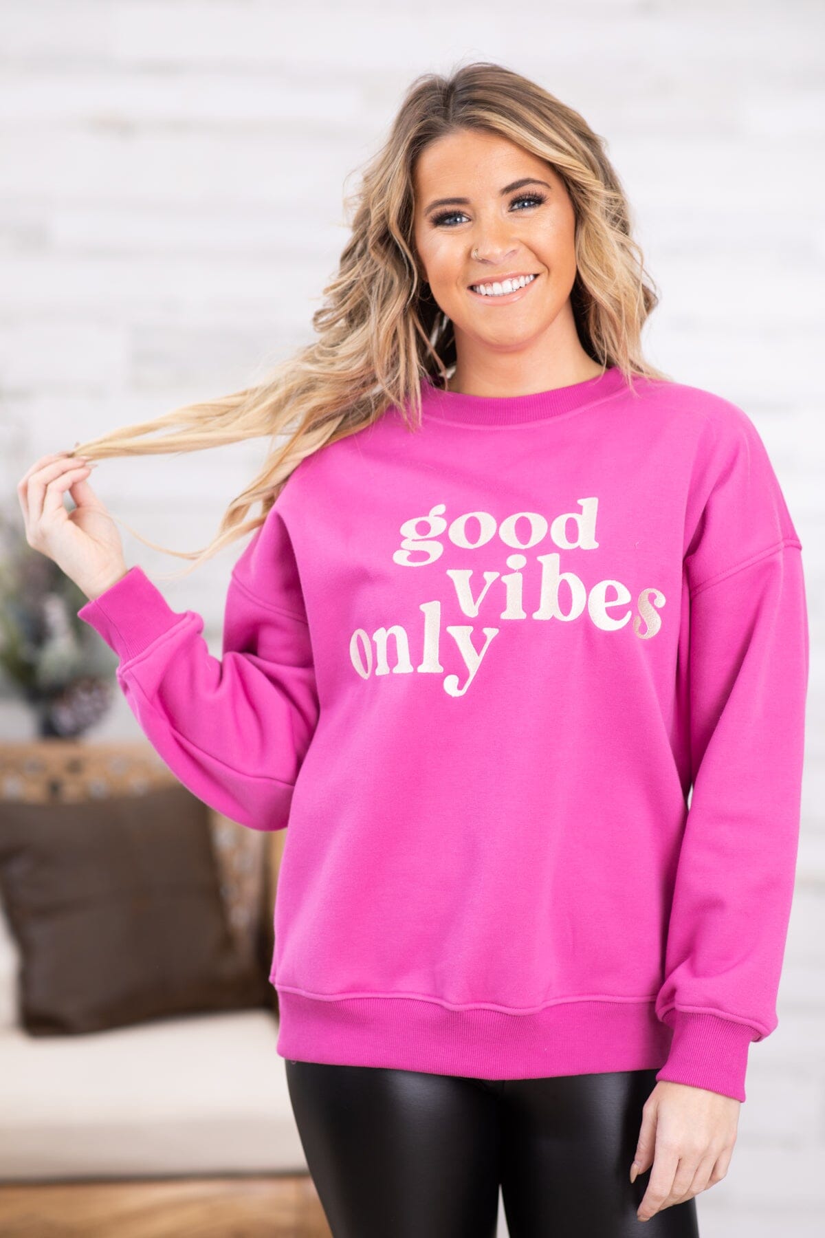 Good Vibes Only Long Sleeve Tee - Shirts, hoodie, tank top, sweater and  long sleeve t-shirt