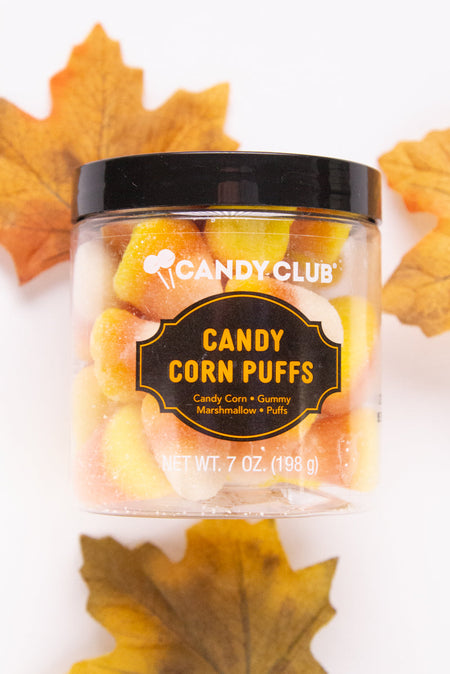 Orange and Yellow Candy Corn Puffs Candy - Filly Flair