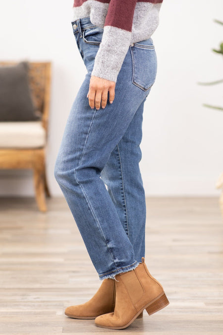 Judy Blue Non Distressed Boyfriend Jeans - Filly Flair